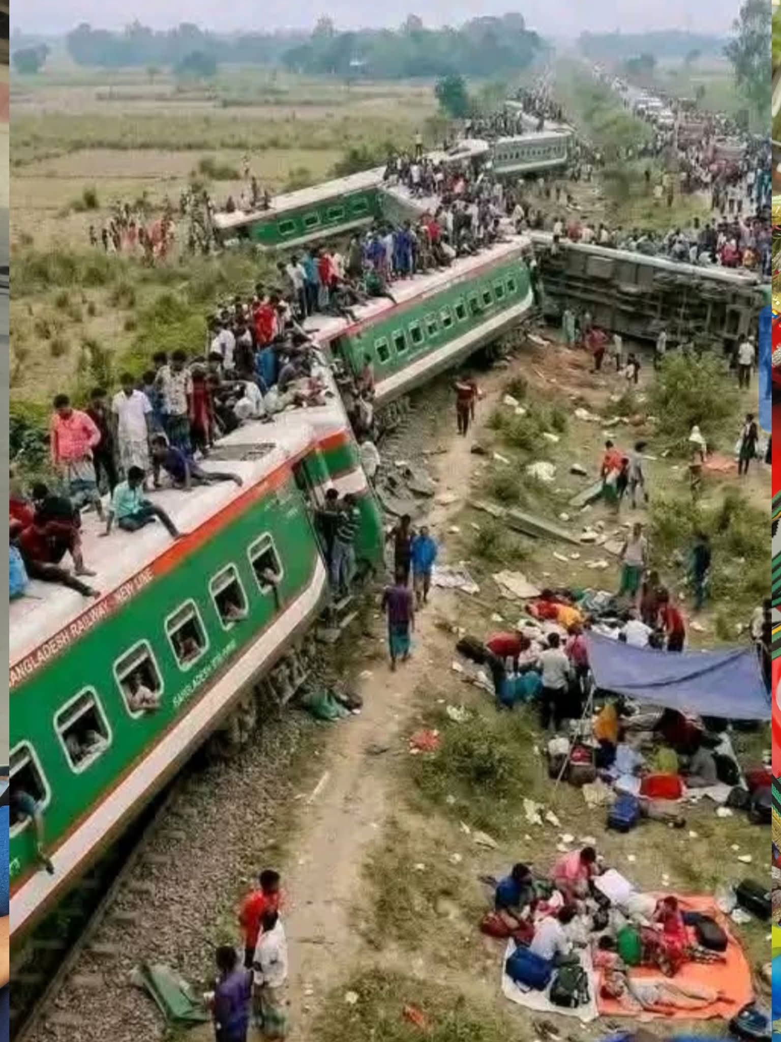 ঈদের পথে থেমে গেল ট্রেন, আটকে গেল হাজারো মানুষের ঘরে ফেরার স্বপ্ন